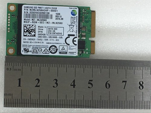 Samsung PM871 PM851 MZ-MLN256D mSATA 256GB SSD For Samsung Dell HP Lenovo Laptop - 第 7/8 張圖片