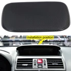 For Subaru WRX STi 2015 2016 2017 Carbon Look Console Dashboard Panel Cover Trim