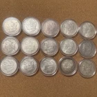 Lot of 15 - 1889p Morgan Silver Dollars AU+