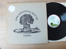 Traffic - John Barleycorn Must Die  UK  PINK RIM  LP  GAT  Vinyl   vg+