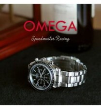 Omega OMEGA Speedmaster Racing 40mm Automatic Chronograph Men Watch Black Japan New