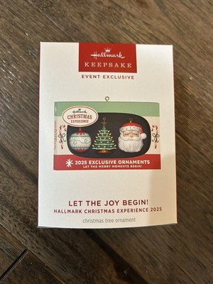 SIGNEDHallmark Christmas Experience 2025 Event Exclusive Let the Joy Begin Nifty