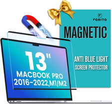 Magnetic anti Blue Light Screen Protector Compatible with Macbook Pro 13 Inch 2