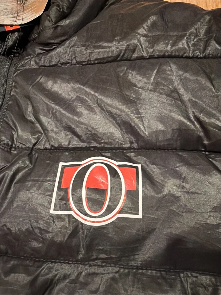 Fanatics NHL Ottawa Senators Authentic Pro Puffer Rinkside Jacket Men’s Sz M NWT - Image 3 of 4