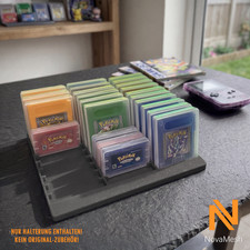 Spielehalter passend für Gameboy Spiele, Hal...