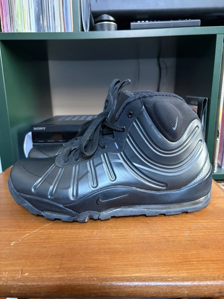 Nike Air Bakin Posite Triple Black for Sale | Authenticity  display picture 1