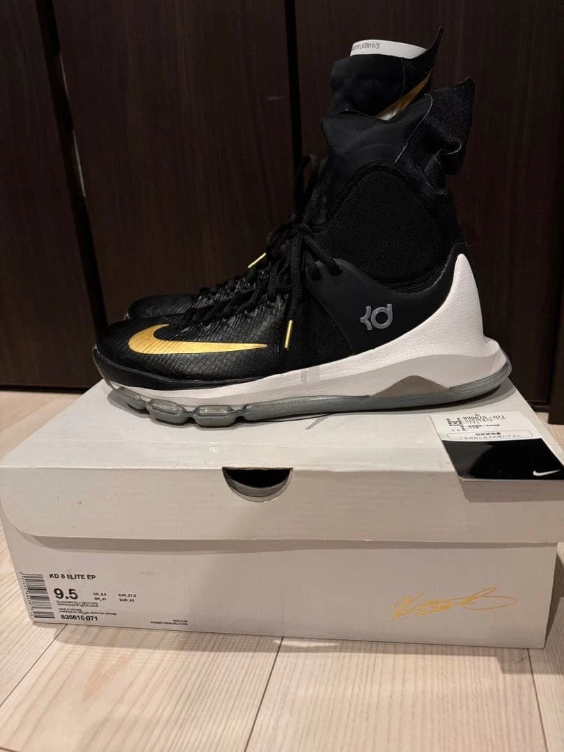 【未使用】NIKE KD 8 ELITE EP バッシュ　ブラックゴール Nike KD 8 Elite Away - 834185-071 | eBay