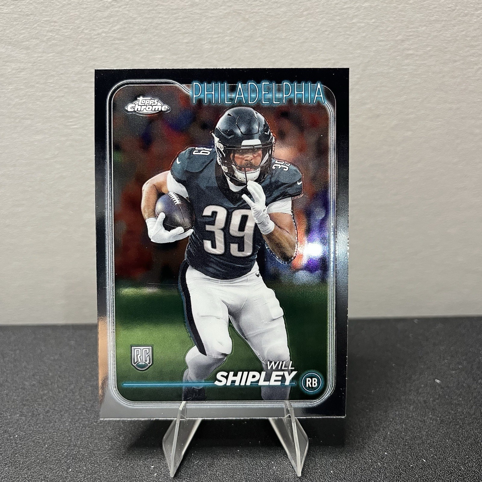 Will Shipley 2024 Topps Chrome Football #252 (RC)