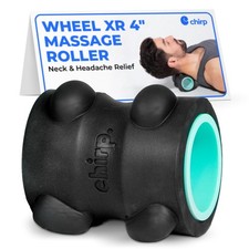 Chirp Wheel XR Massage Roller for Neck Headache Relief   Rejuvenate Body, Sp...