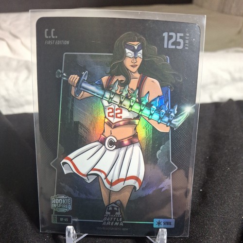 2024 Bo Jackson Battle Arena C.C. Caitlin Clark Rookie Steel Battlefoil RC BF-45