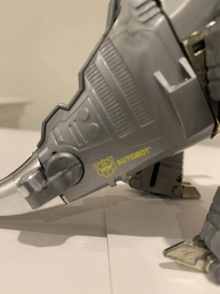Transformers G2 Dinobot GRIMLOCK gris 1993-sin accesorios color raro ver fotos Foto 2 de 3