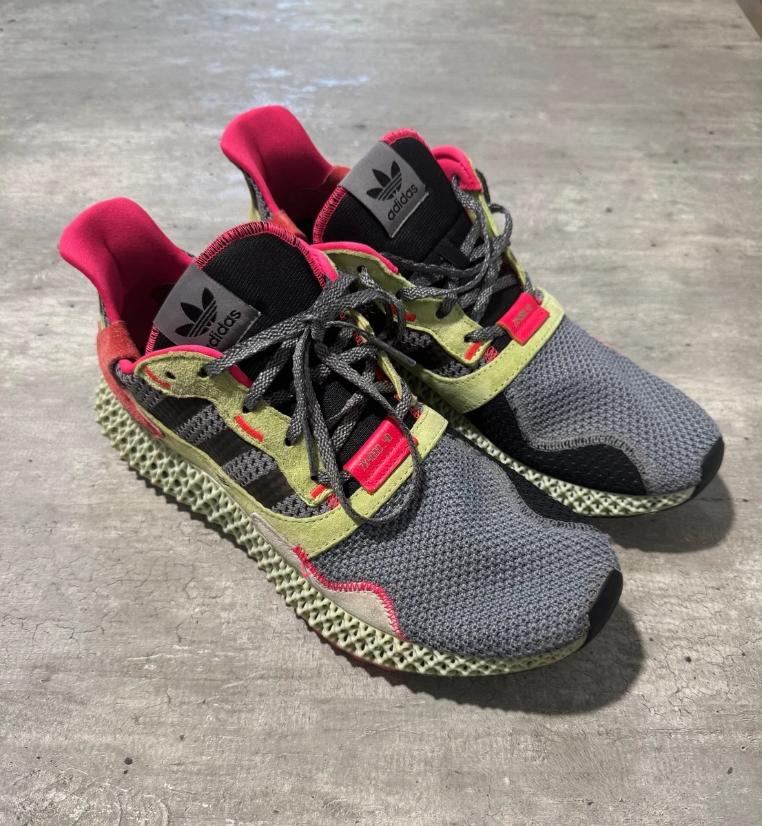 adidas ZX 4000 Futurecraft 4D Grey Yellow for Sale | Authenticity