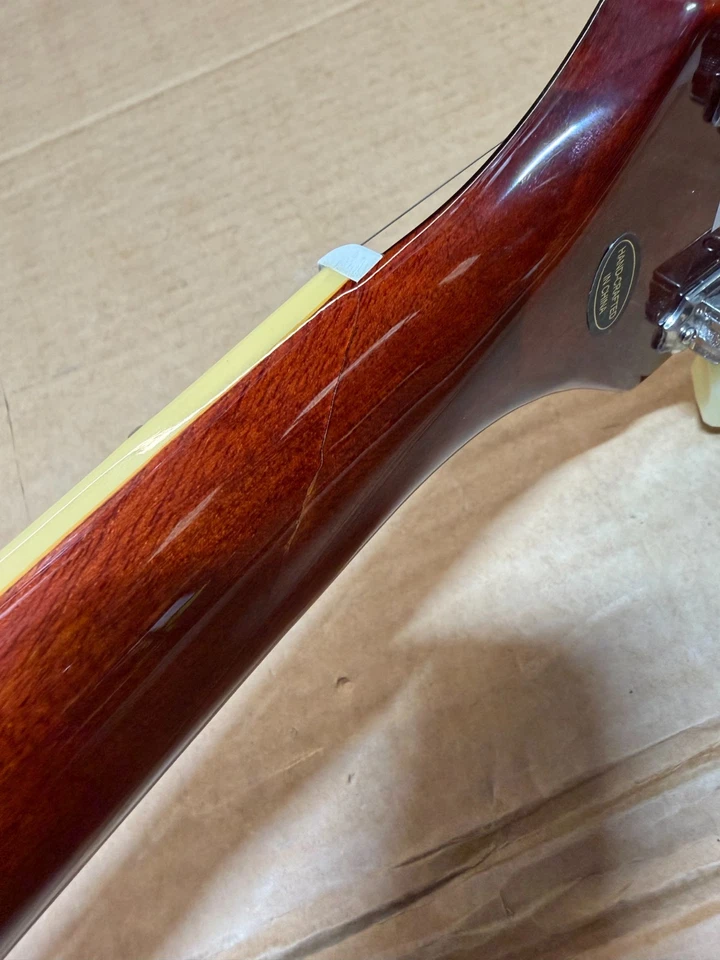 Epiphone - Les Paul Standard 50s Figured Top - Bourbon Burst, HH, No Tremolo, La, photo 3 of 5