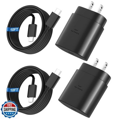 Super Fast Charger Type C, 25W USB C Wall Charger Fast Charging for Samsung G