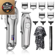 SUPRENT Haartrenner Profi Elektrischer Haar- und Barttrimmer mit LED