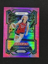 Panini 2024 Prizm Monopoly WNBA Karlie Samuelson #33 Mystics Pink Prizm