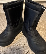 Northside Winter Boots Frosty Polar Reflective Black Youth Sz: 3