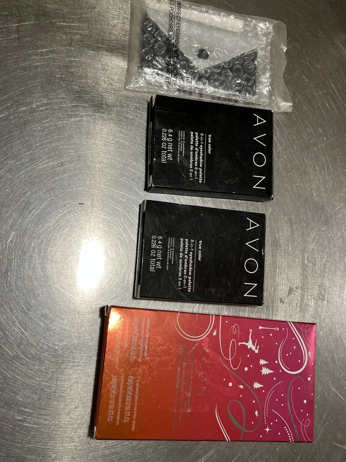 Avon Make Up And Eye Shadow Palette And Eyebrow Stencil Kit Lot
Opens in a new window or tab