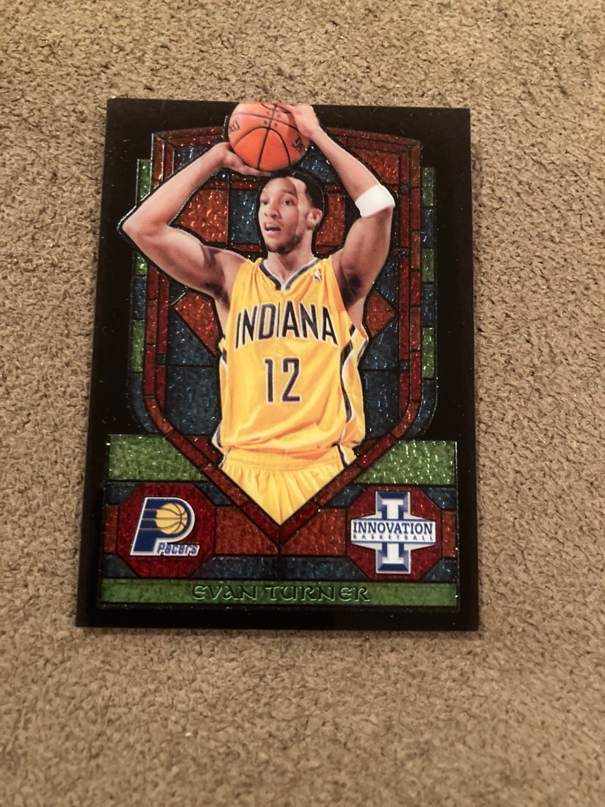 Evan Turner 2013-14 Innovation Stained Glass #7