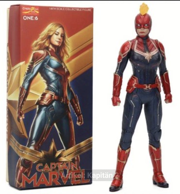 Captain Marvel Figur 32cm Box maßstabsgetreue Sammlerfigur