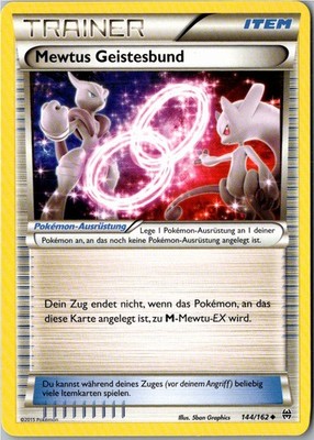 Pokemon Mewtus Geistesbund 144/162 TURBOstart Deutsch