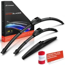 A-Premium 3Pcs 26'' & 18'' & 10'' Windshield Wiper Blades for Toyota Highlander