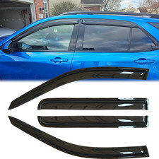 4Pcs Original Shatterproof Rainproof Window Wind Deflectors for Equinox 18-24,Ou