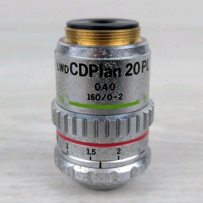 Olympus CDPlan 20PL Mikroskop Objektiv Objektiv Japan Laboroptik 20x