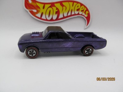 Hot Wheels Redline Custom Fleetside Purple USA I think it's all original