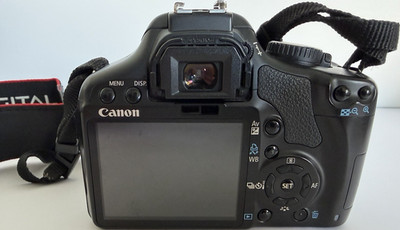 Canon EOS Rebel XSi Digital SLR Camera Black Autofocus Built-in Flash USB