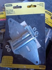 Stanley 73-0750 No 3 Sectional Garage Door Hinge, Zinc Plated