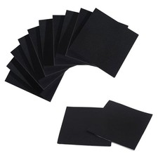 Foam Padding Sheets with Adhesive Backing - 4Inch x x1/16Inch, Black