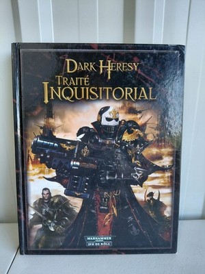 Warhammer 40k Dark Heresy Traité Inquisitorial Livre Guide JDR RPG Francais VF