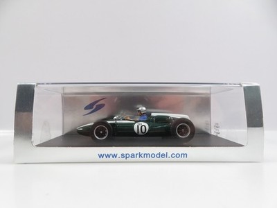 1:43 Spark S3511 Cooper T53 No 10 2nd Monaco GP 1960 Bruce McLaren 