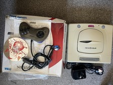 Sega Saturn Console System HST-3220 Box Japan NTSC-J White Japanese Tested