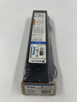 NEW Universal Triad B332IUNVHP - Electronic Ballast - 3 Lamp - 32w - 120/277V 