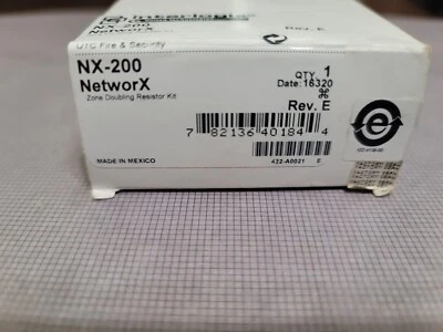 Interlogix CADDX GE Security NX-200 NetworX Zone Doubling Resistor Kit Expander