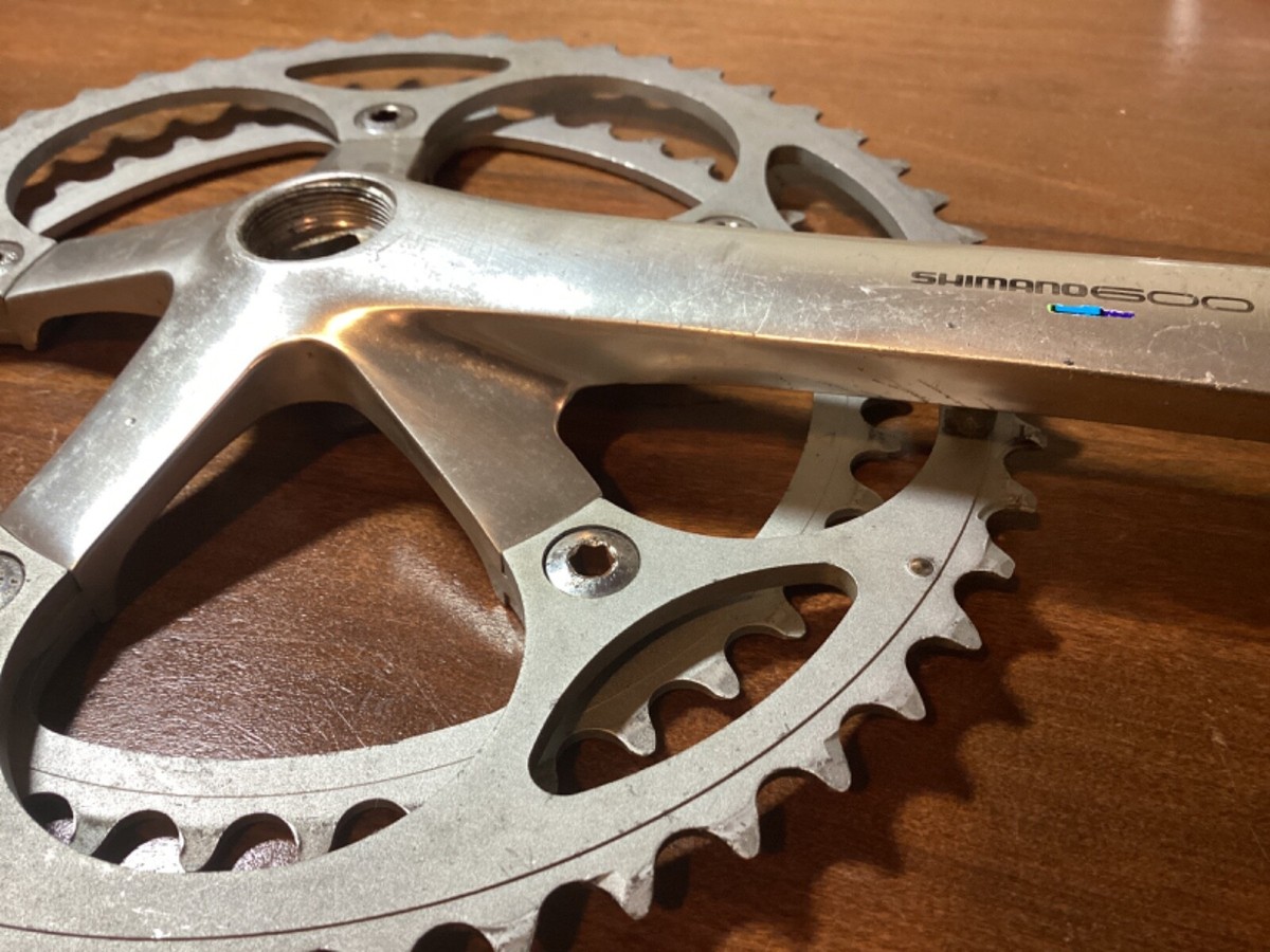 Shimano 600 Tricolor Cranket 170mm 42-52 Shimano Japan FC-6400