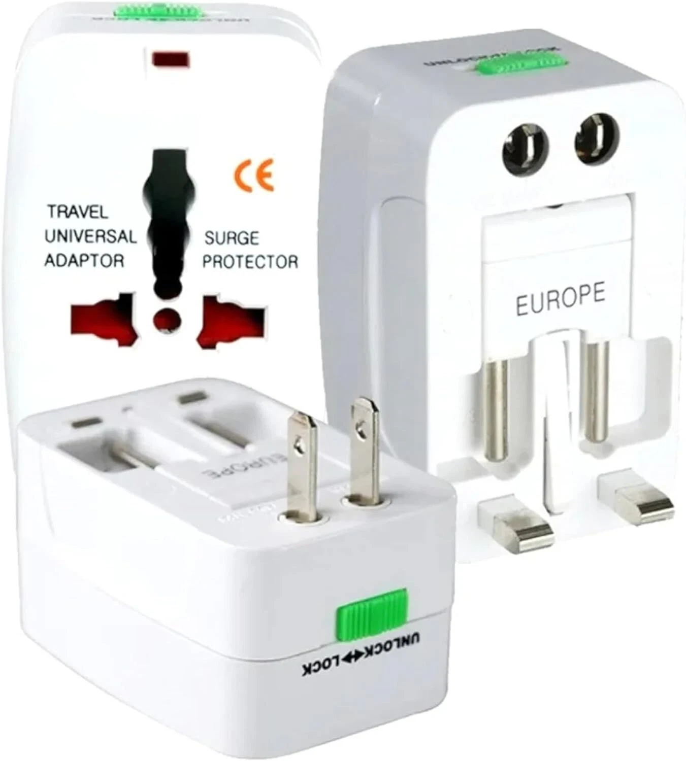 Universal Travel Plug Adapter Multi Socket Adaptor Charger EUROPE USA ASIA AFRIC
