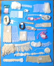 SEWING TRIM 53+ YARDS GREAT FOR CRAFTING, DOLL CLOTHES, XMAS Lot #11