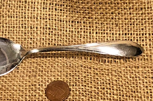 Antique Edwardian Frank M Whiting Yankee Clipper Sterling Silver Jelly Spoon - Picture 3 of 9