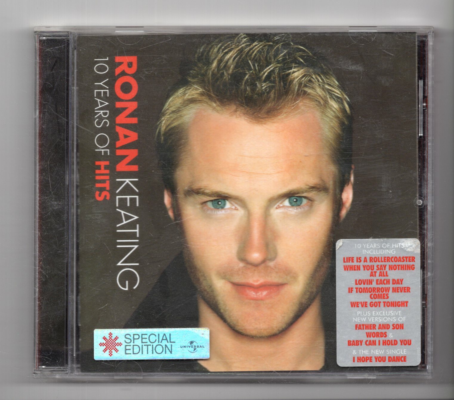 (JS900) Ronan Keating, 10 Years Of Hits - 0000 CD