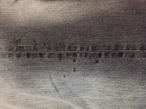 VINTAGE OLD NAVY MENS Y2K FAMOUS BOOTCUT JEANS MEN'S SIZE 32X34 PRE-OWNED - Picture 13 of 13