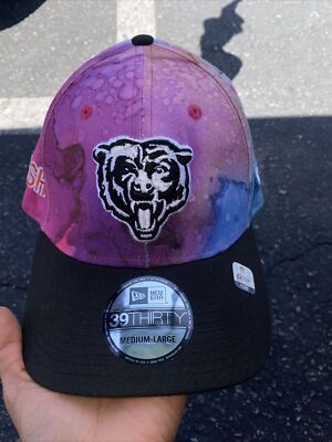 NEW! NFL Chicago Bears Crucial Catch Tie Dye Hat New Era