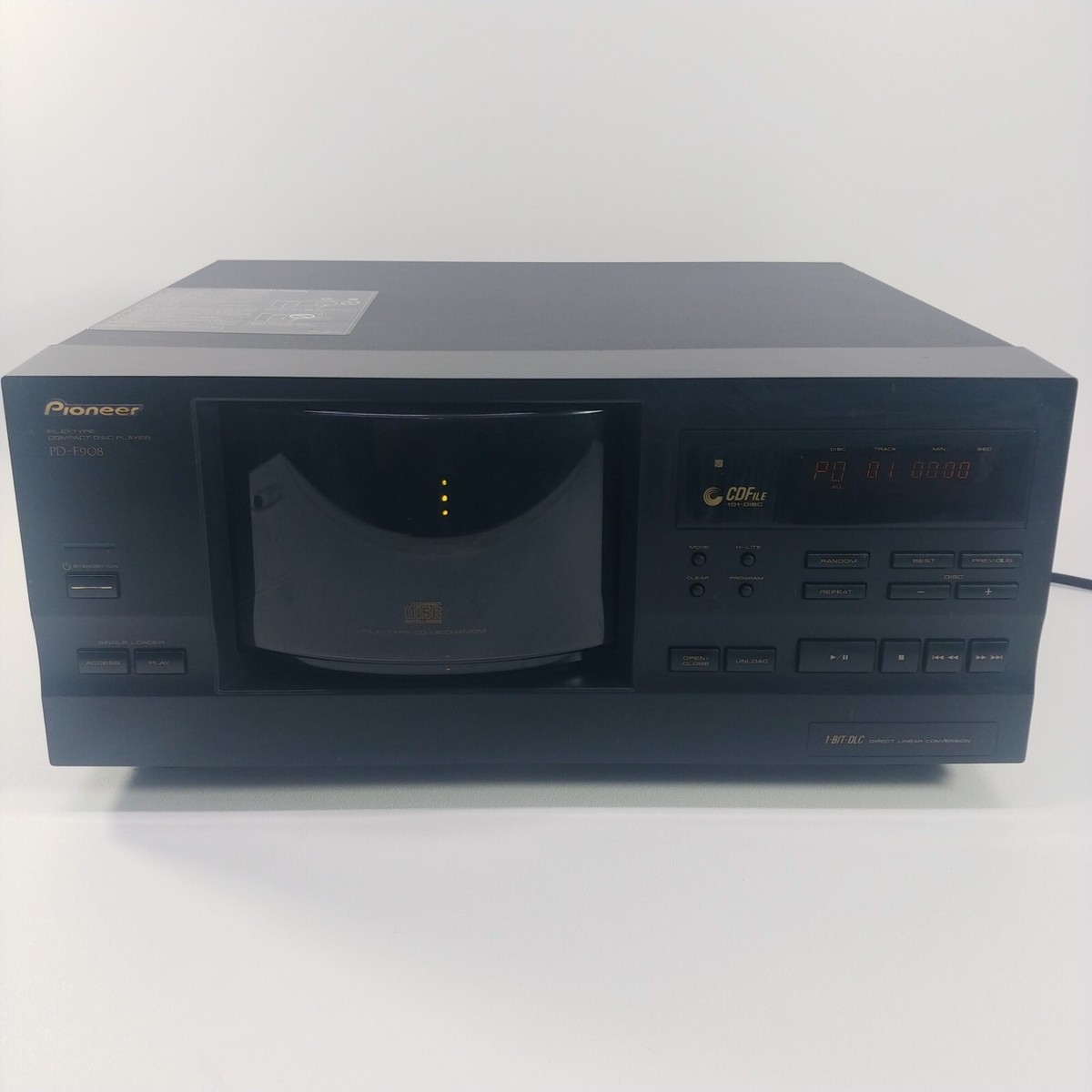 Pioneer PD-F908 値引き中！！※ジャンク品 Pioneer PD-F908 101 CD Carousel Changer - Tested - For PARTS or