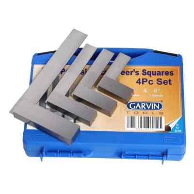 engineers-square Precision Machinist Square 4 Pc Set Sizes Include 2  3  4 & 6 