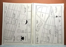 CURTISS S03C-1 BALSA FREE FLIGHT MODEL AIRPLANE PLANS 24" WINGSPAN