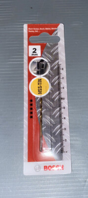 Bosch Metallbohrer 2mm, HSS-Tin