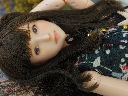 1/6 Lovely Little Girl Obusit Head Sculpt Fit 12in PH UD Action Figure Body Toys - Picture 5 of 8