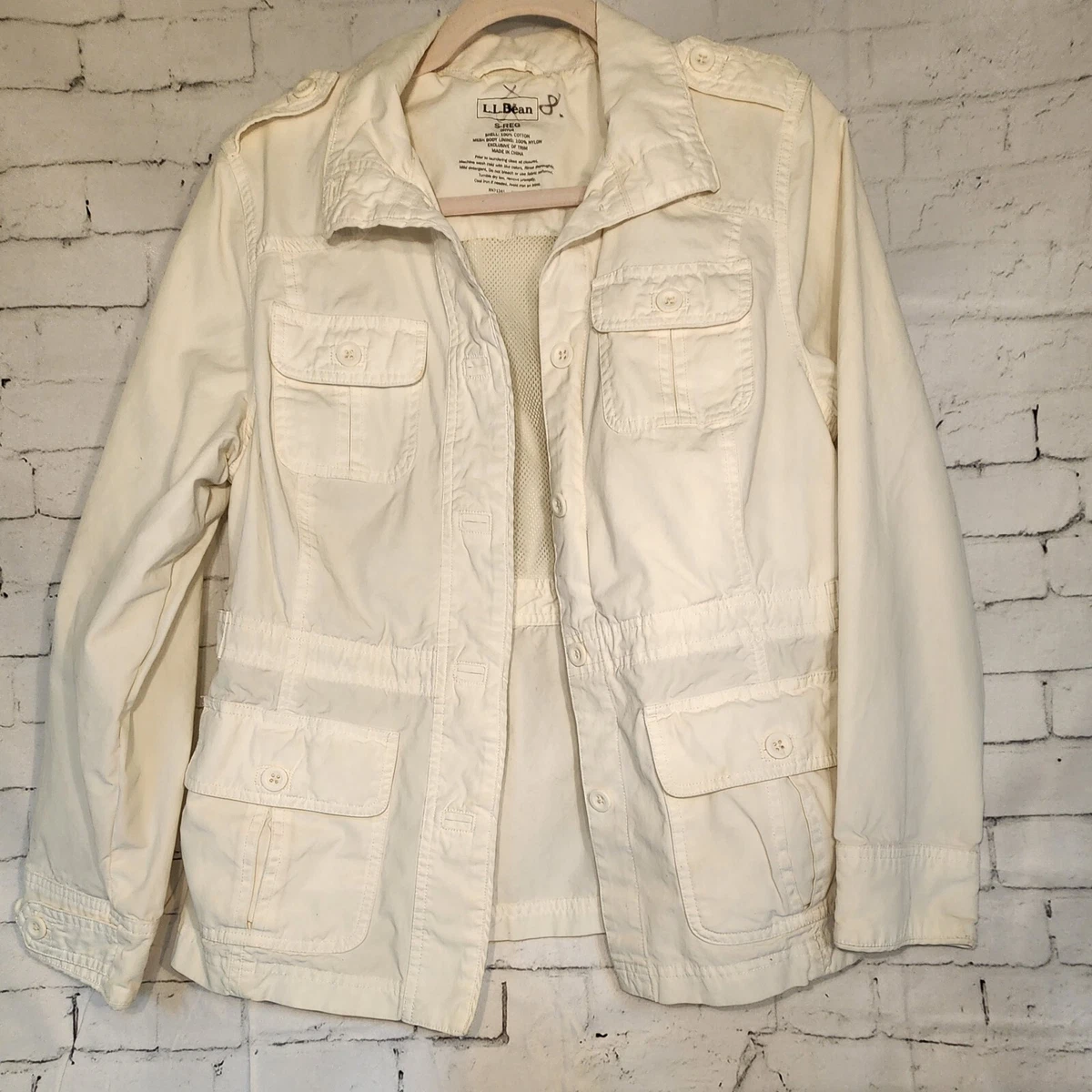 Ll bean safari best sale jacket